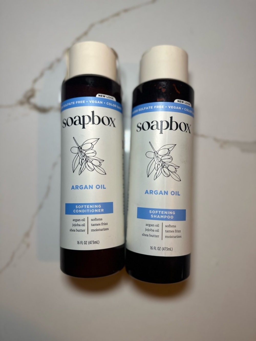 Soapbox Argan Oil Shampoo & Conditioner Set
